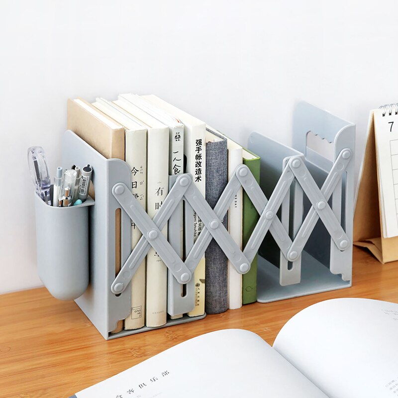 Adjustable Book Stand with Pen Holder – Foldable Reading Stand for Desk & Study
